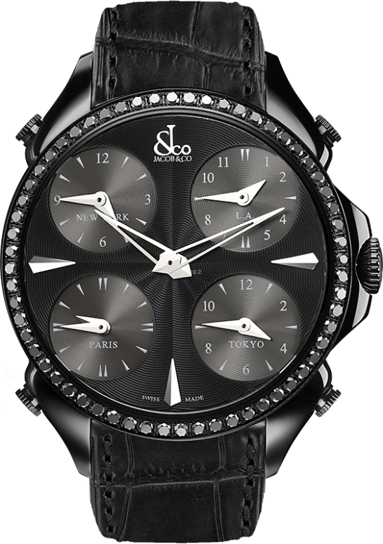 Jacob & Co. The Five Time Zone PZ500.11.SO.LA.A