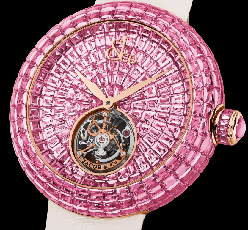 Jacob & Co.,Brilliant ,Rose Gold,Gold,Handwound,In-house Caliber,BT543,BT543.40.BP.BP.B