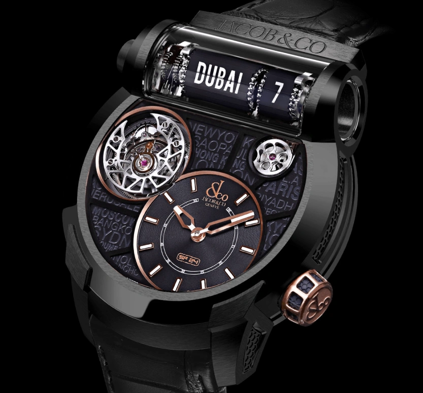 Jacob & Co.,EPIC ,Titanium,48hours,In-house Caliber,Sapphire,ES102,ES102.24.NS.LC.A