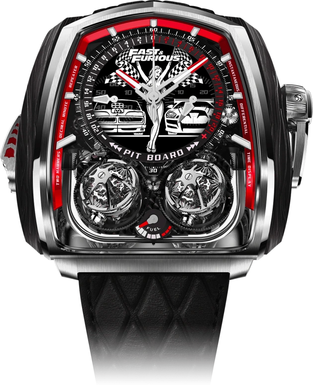 Jacob & Co.,Twin Turbo Furious ,Titanium,Carbon,Sapphire,TT200,TT200.21.AC.AC.ABVEA