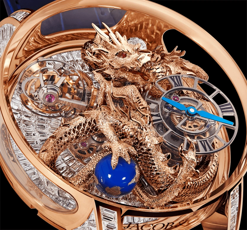 Jacob & Co.,Astronomia 50mm,50mm,Rose Gold,Sapphire,Gold,Handwound,60hours,In-house Caliber,AT802,AT802.40.DR.BD.ABALA