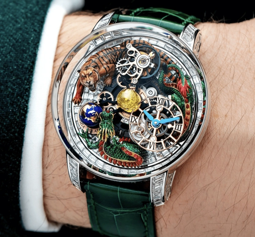 Jacob & Co.,Astronomia 44mm,44mm,Gold,White Gold,Handwound,48hours,In-house Caliber,AS912,AS912.30.AA.AA.ABALA