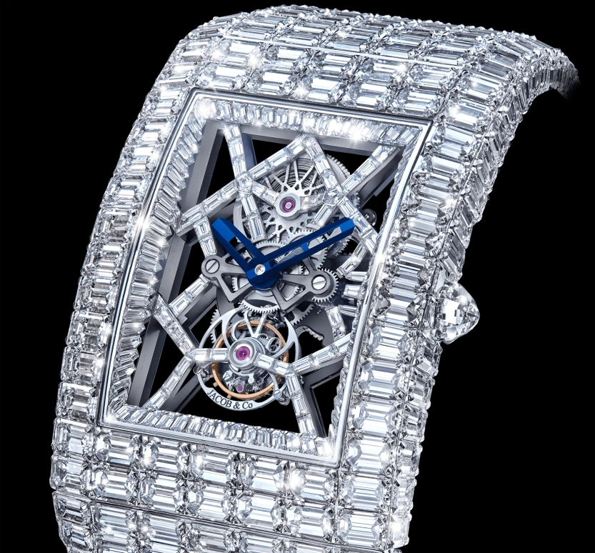 Jacob & Co.,Billionaire 54x43mm,54x43mm,Gold,White Gold,Silver,Skeleton,Handwound,Tourbillon,72hours,Khaled Mohamed Khaled,Officer Ricky,Rick Ross,DJ Khaled,Renzel,Rozay,BL115,BL115.30.BD.AA.A30BD