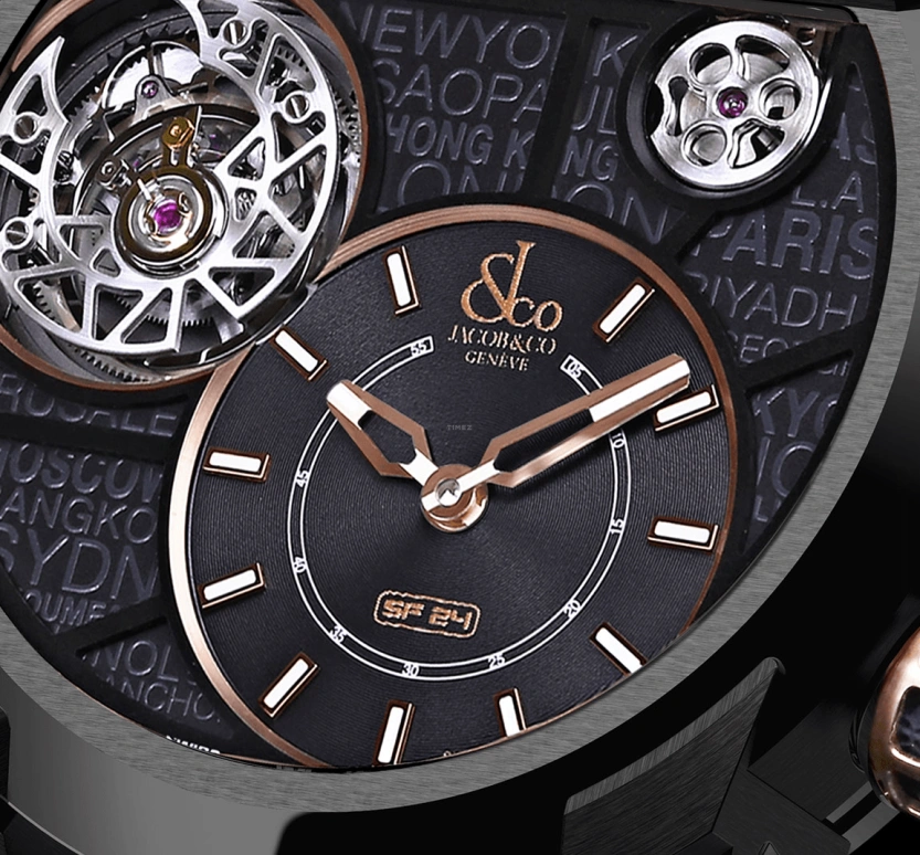 Jacob & Co.,EPIC ,Titanium,48hours,In-house Caliber,Sapphire,ES102,ES102.24.NS.LC.A
