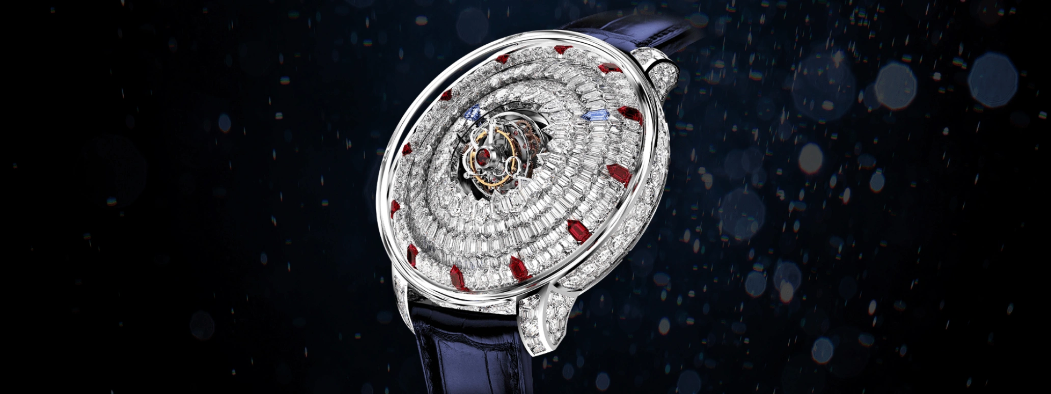 Jacob & Co.,the Mystery ,Gold,White Gold,Handwound,60hours,In-house Caliber,SN800,SN800.30.BD.AC.A