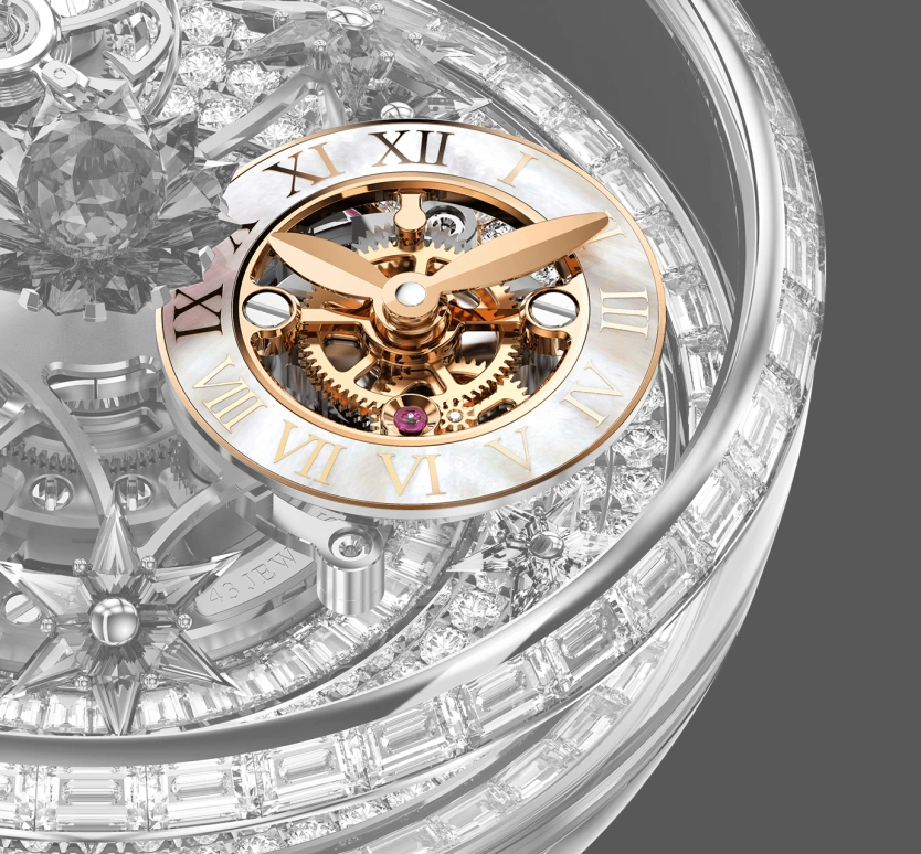 Jacob & Co.,Fleurs de Jardin ,Rose Gold,Gold,Sapphire,AF321,AF321.40.BA.AG.BBSA