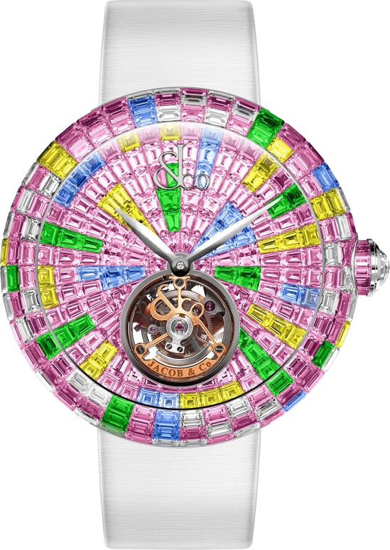 Jacob & Co.,Brilliant ,Gold,White Gold,Handwound,In-house Caliber,BT543,BT543.30.HX.UE.B