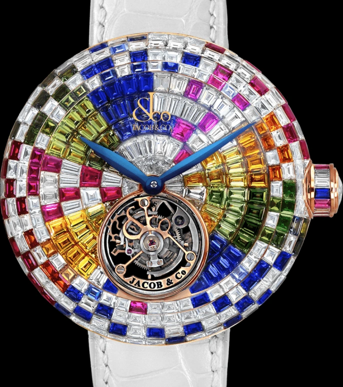 Jacob & Co.,Brilliant ,Handwound,100hours,In-house Caliber,BT543,BT543.40.HX.HX.A