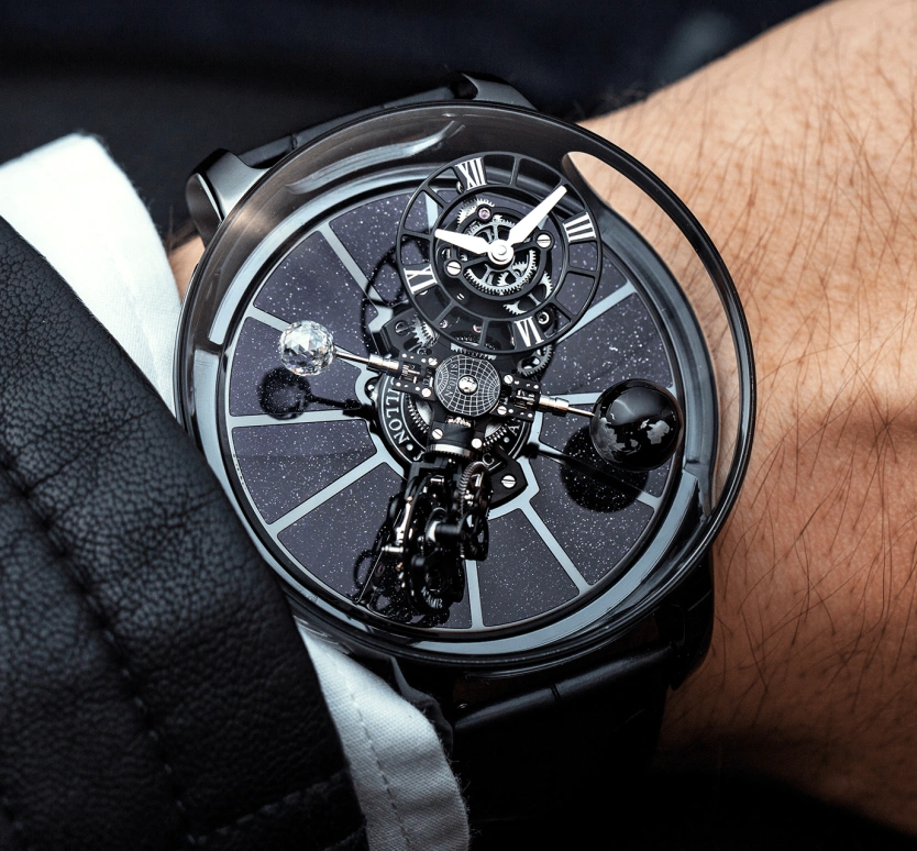 Jacob & Co.,Astronomia ,Ceramic,Handwound,60hours,In-house Caliber,AT100,AT100.95.KK.SD.B
