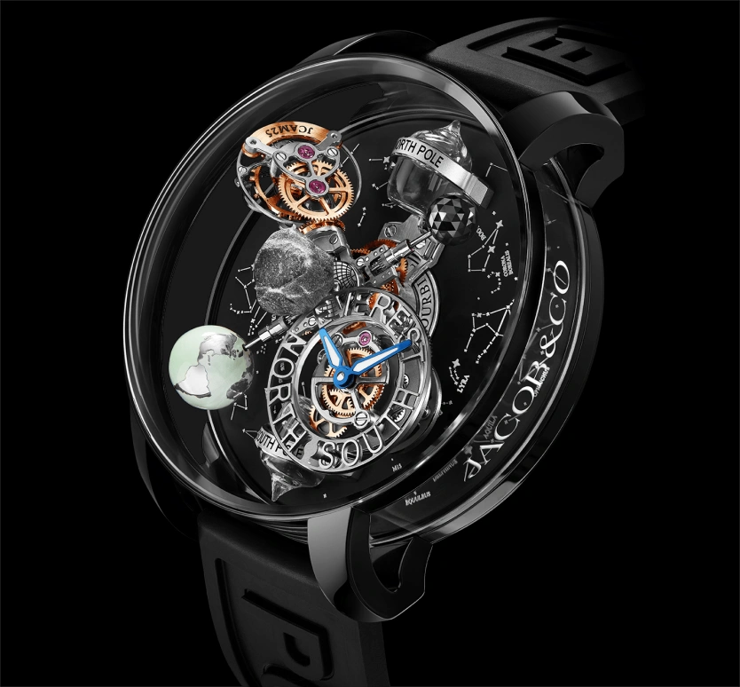 Jacob & Co.,Astronomia 47mm,47mm,Black Gold,Gold,Handwound,60hours,In-house Caliber,AT112,AT112.31.AA.AA.A