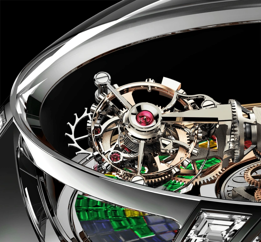 Jacob & Co.,Astronomia 50mm,50mm,Gold,White Gold,Handwound,60hours,In-house Caliber,AT800,AT800.30.BD.UC.A