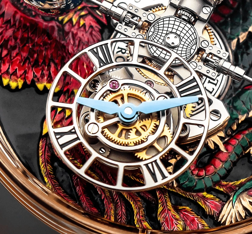 Jacob & Co.,Astronomia ,Rose Gold,Gold,Handwound,60hours,In-house Caliber,AT100,AT100.40.AC.UE.B