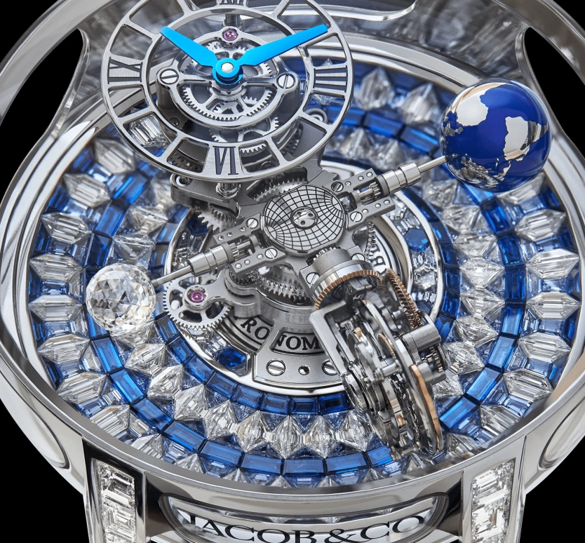 Jacob & Co.,Astronomia ,Gold,White Gold,Handwound,60hours,In-house Caliber,AT800,AT800.30.BD.UI.B