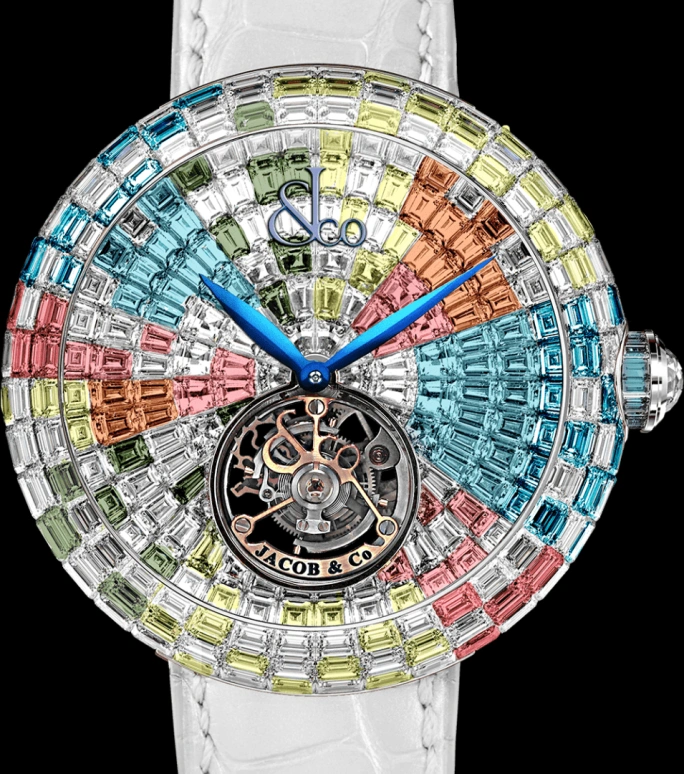 Jacob & Co.,Brilliant ,Gold,White Gold,Handwound,100hours,In-house Caliber,BT543,BT543.30.HX.UC.B