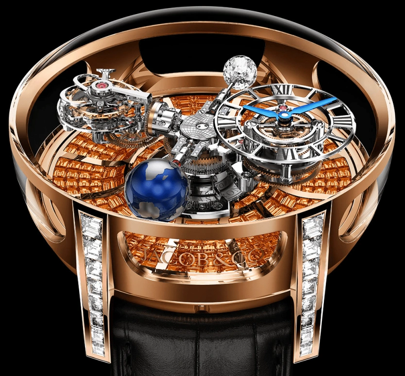 Jacob & Co.,Astronomia ,Handwound,60hours,In-house Caliber,AT800,AT800.40.BO.UA.B