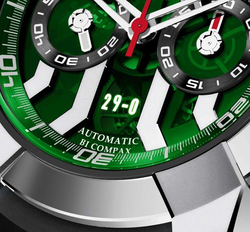 Jacob & Co.,EPIC ,Titanium,48hours,In-house Caliber,Sapphire,EC323,EC323.20.AB.AB.A