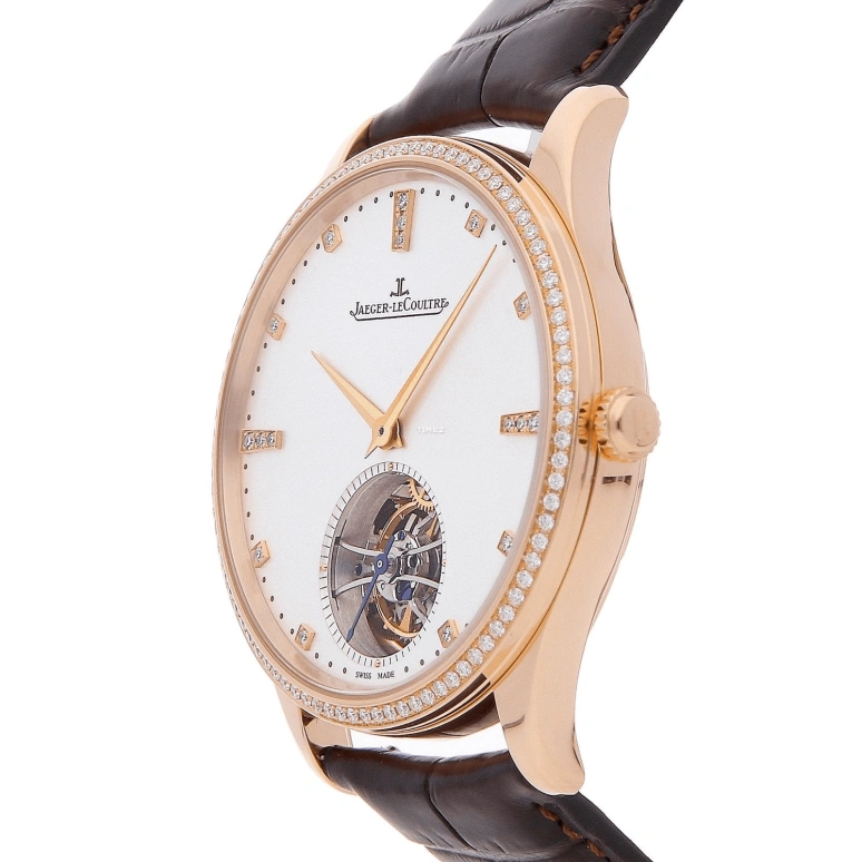 Jaeger-LeCoultre,Master 40mm,40mm,Pink Gold,Silver,Automatic,Tourbillon,45hours,Q1322401