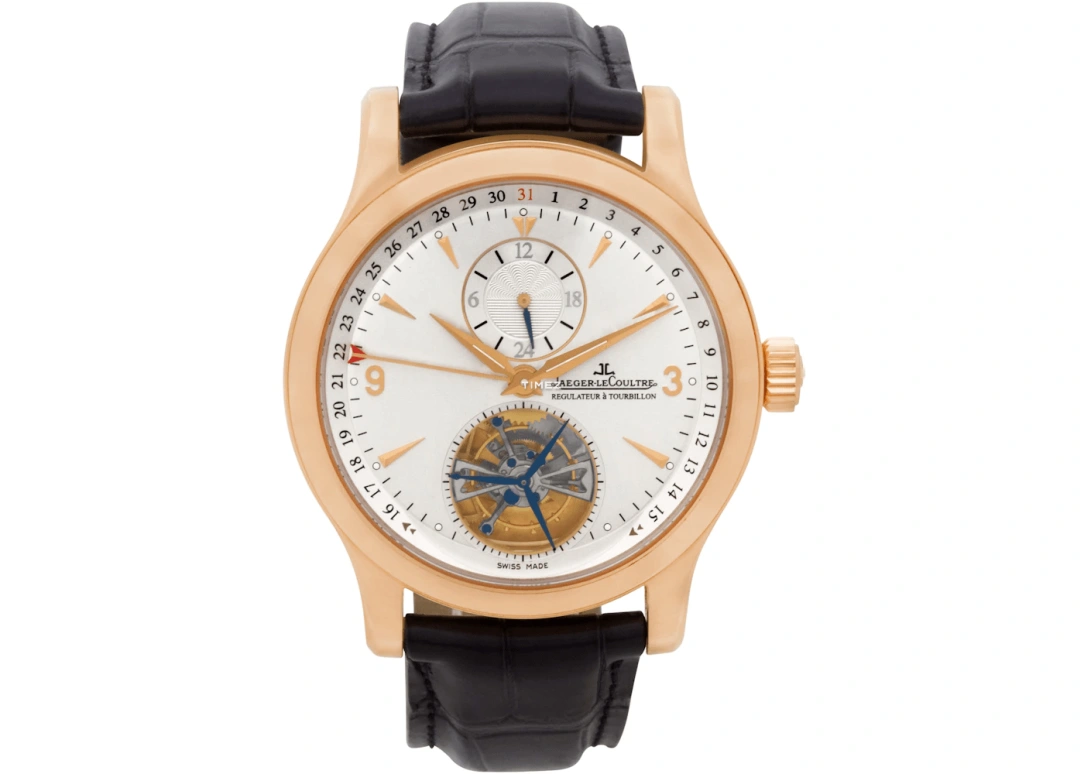 Jaeger-LeCoultre,Master 41mm,41mm,Rose Gold,Silver,Automatic,Day,Dule Time,Tourbillon,Q1652420