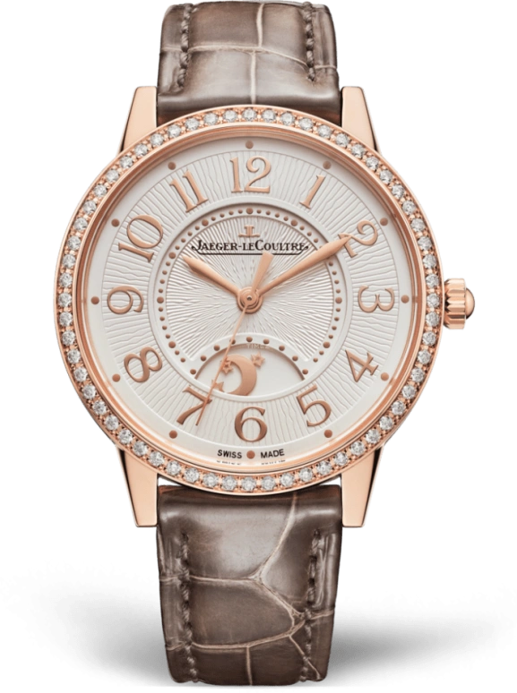Jaeger-LeCoultre,Rendez-Vous 34mm,34mm,Pink Gold,Silver,Automatic,38hours,In-house Caliber,Q3442440
