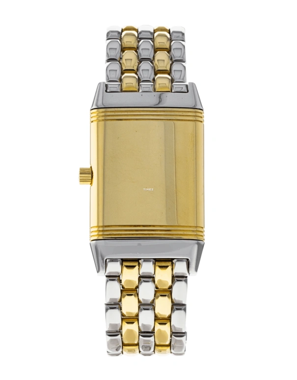 Jaeger-LeCoultre,Reverso 33x20.50mm,33x20.50mm,Stainless Steel,Silver White,Quartz,Sapphire,Crystal Glass,Square,2615120