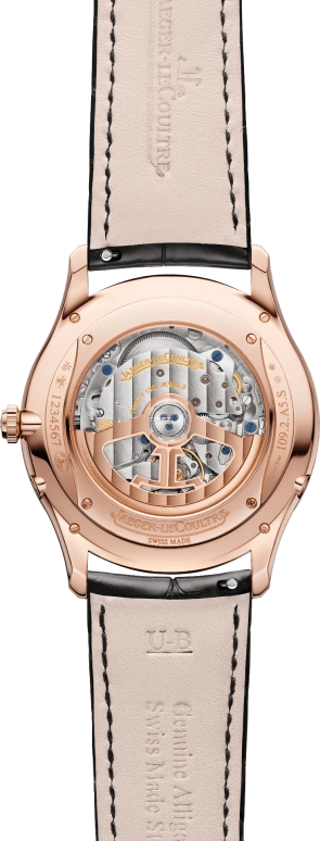Jaeger-LeCoultre,Master Ultra Thin 39mm,39mm,Rose Gold,Beige,Automatic,Moonphase,Day,Q1362503