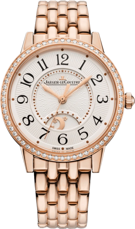 Jaeger-LeCoultre,Rendez-Vous 34mm,34mm,Pink Gold,Silver,Automatic,38hours,In-house Caliber,Q3442130