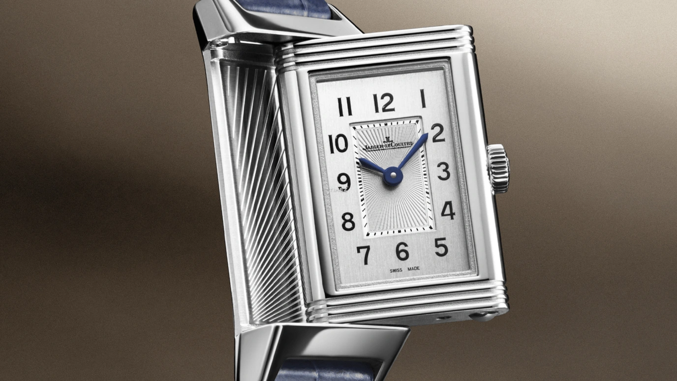 Jaeger-LeCoultre,Reverso 32.50x16.30mm,32.50x16.30mm,Stainless Steel,Silver,Quartz,In-house Caliber,Sapphire,Q3878520