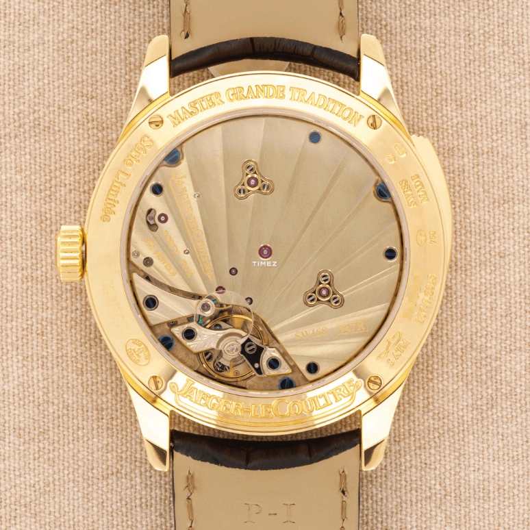 Jaeger-LeCoultre,Master 44mm,44mm,Yellow Gold,Cream,Handwound,Power Reserve Indicator,Minute Repeater,Q5011410