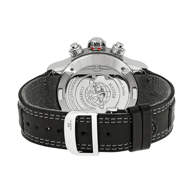 Jaeger-LeCoultre,Master 42.30mm,42.30mm,Stainless Steel,Black,Automatic,Chronograph,Day,Power Reserve Indicator,Dule Time,Sapphire,Round,Q1768421