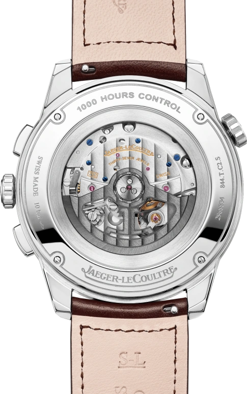 Jaeger-LeCoultre,Polaris 44mm,44mm,Stainless Steel,Blue,Automatic,Chronograph,World Time,Column Wheel,905T480