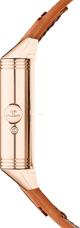 Jaeger-LeCoultre,Reverso 49.40x29.90mm,49.40x29.90mm,Pink Gold,Brown,Handwound,World Time,Big Date,Day / Night Indication,Q714256J