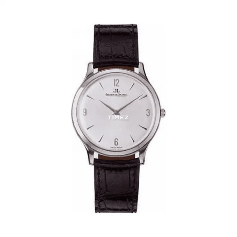 Jaeger-LeCoultre,Master 34mm,34mm,Stainless Steel,White,Silver,Handwound,35hours,In-house Caliber,Q1458504
