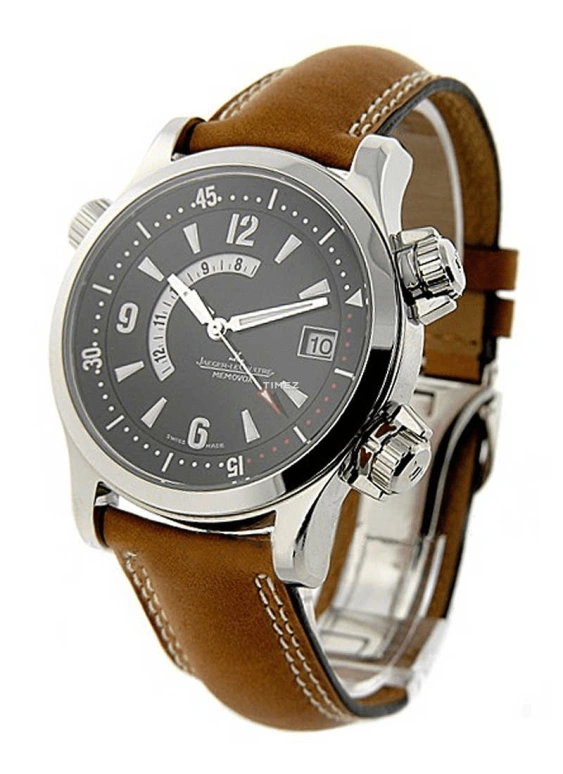 Jaeger-LeCoultre,Master 41.50mm,41.50mm,Stainless Steel,Black,Automatic,Day,Sapphire,Crystal Glass,Q1708470