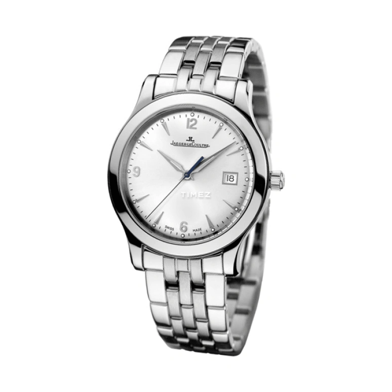 Jaeger-LeCoultre,Master 40mm,40mm,Stainless Steel,Silver White,Automatic,Day,43hours,Q1398120
