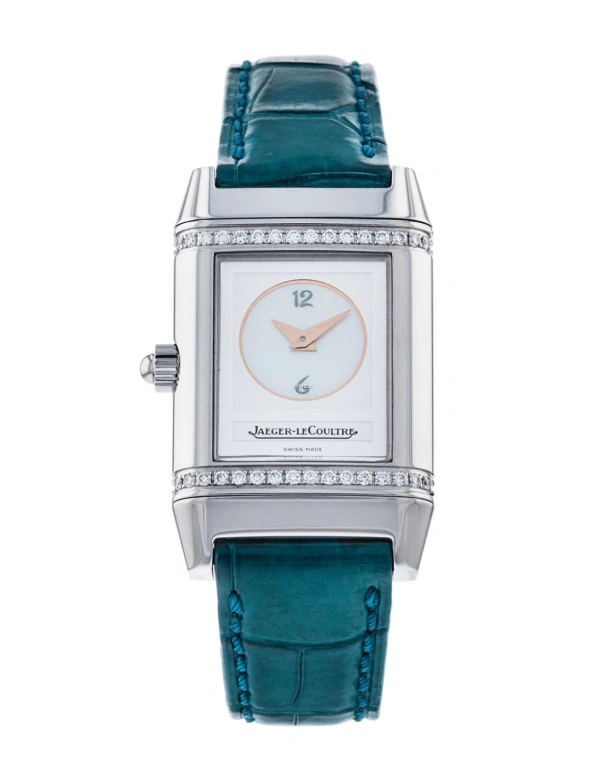 Jaeger-LeCoultre,Reverso 15.20mm,15.20mm,Stainless Steel,Silver,Grey,Handwound,38hours,In-house Caliber,Q2668410