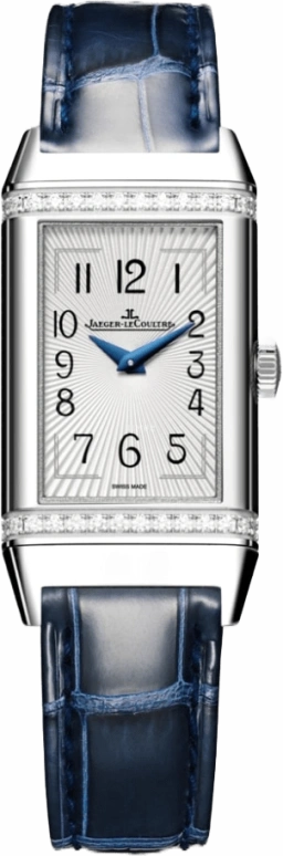 Jaeger-LeCoultre,Reverso 20mm,20mm,Stainless Steel,White,Quartz,In-house Caliber,Sapphire,Q3288420