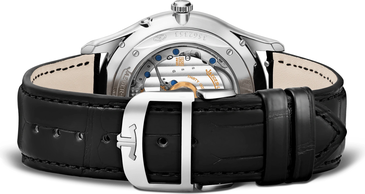 Jaeger-LeCoultre,Master 39mm,39mm,Stainless Steel,Blue,Automatic,Moonphase,Day,Q1368480