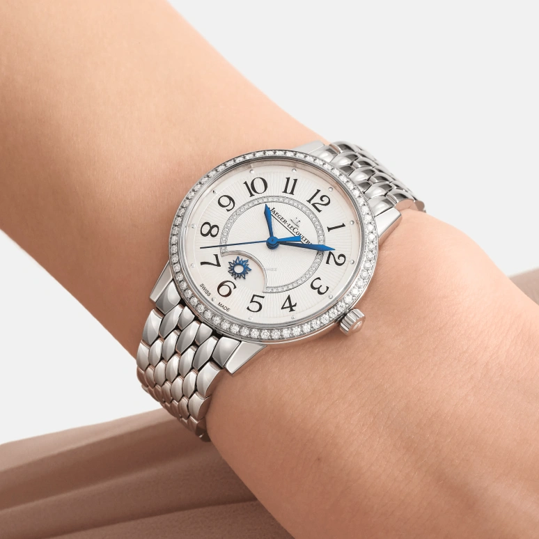 Jaeger-LeCoultre,Rendez-Vous 34mm,34mm,Stainless Steel,Silver,Automatic,Day / Night Indication,70hours,Q3448132