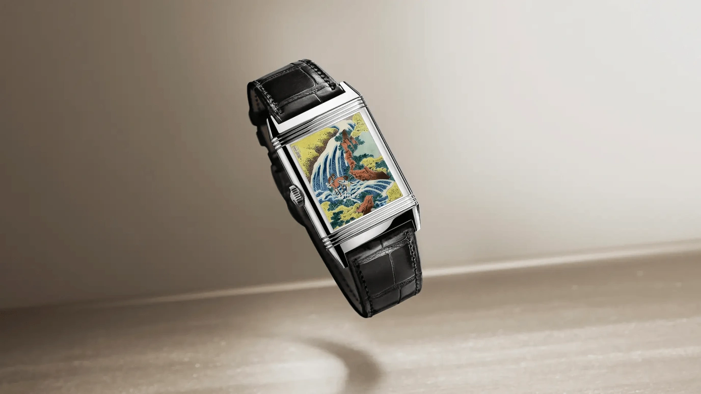 Jaeger-LeCoultre,Reverso 45.60x27.40mm,45.60x27.40mm,White Gold,Multi-Color,Green,Handwound,45hours,In-house Caliber,Q39334T4
