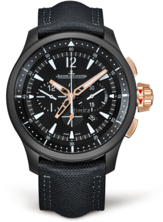 Jaeger-LeCoultre,Master Extreme 46mm,46mm,Pink Gold,Ceramic,Black,Automatic,Chronograph,Day,Q205L570
