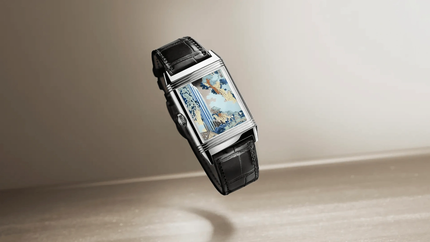 Jaeger-LeCoultre,Reverso 45.60x27.40mm,45.60x27.40mm,White Gold,Multi-Color,Green,Handwound,45hours,In-house Caliber,Q39334T5