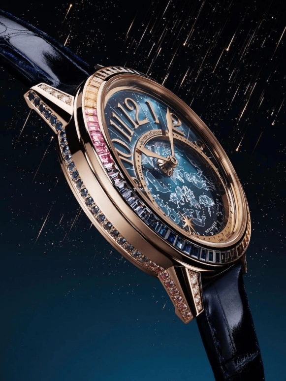 Jaeger-LeCoultre,Rendez-Vous 37.50mm,37.50mm,Rose Gold,Blue,Automatic,40hours,In-house Caliber,3482591
