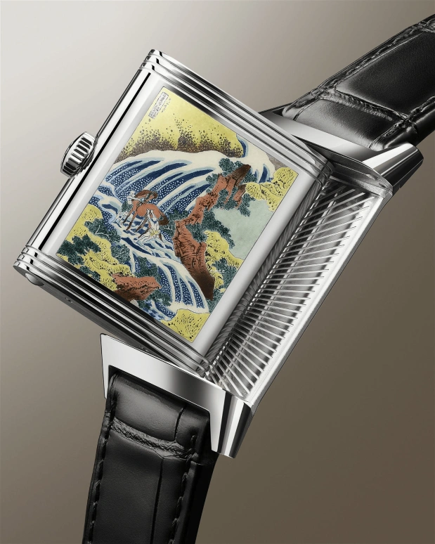 Jaeger-LeCoultre,Reverso 45.60x27.40mm,45.60x27.40mm,White Gold,Multi-Color,Green,Handwound,45hours,In-house Caliber,Q39334T4