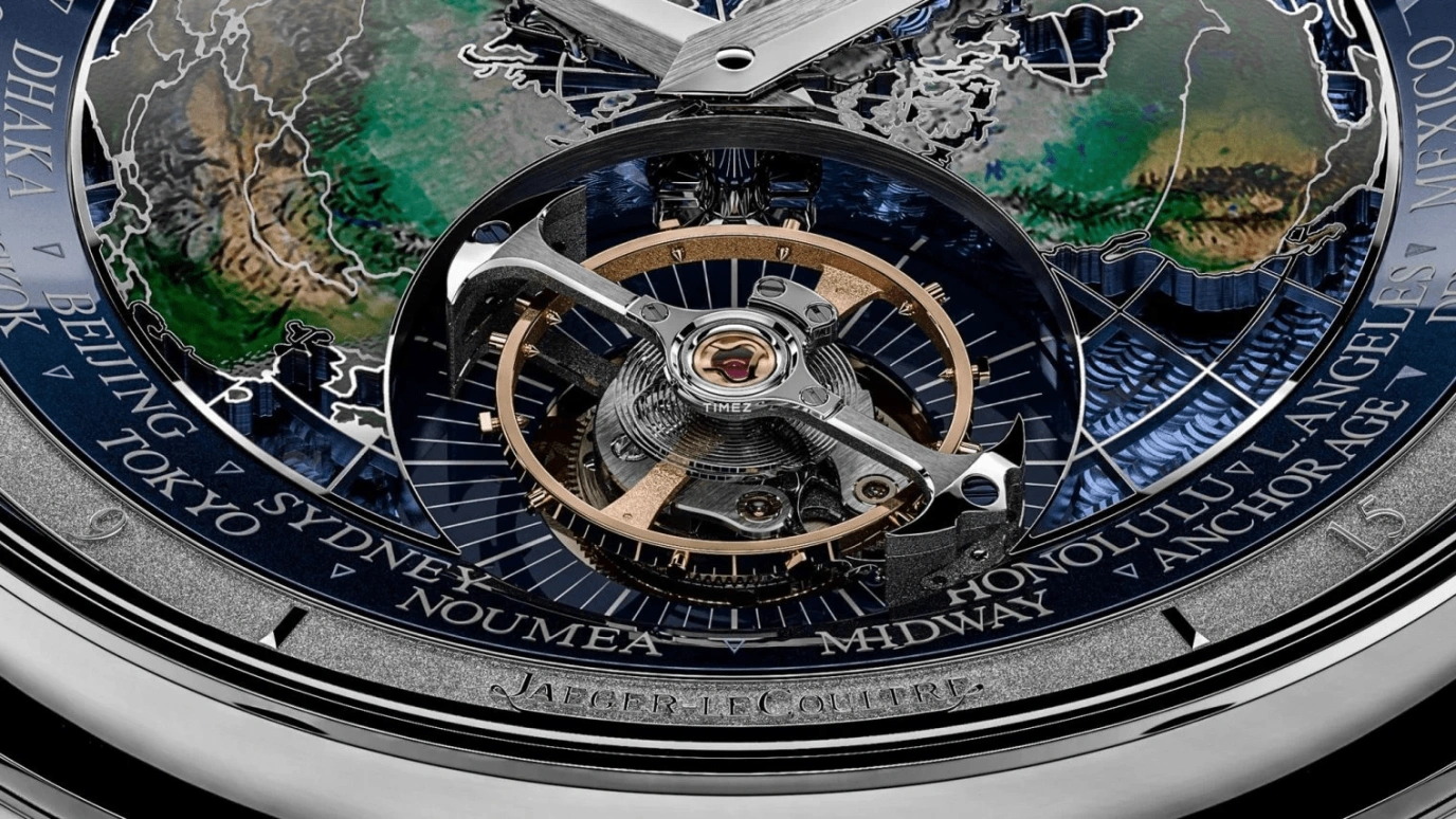 Jaeger-LeCoultre,Master Grande Tradition 43mm,43mm,White Gold,Transparent,Blue,Automatic,48hours,In-house Caliber,52834E1