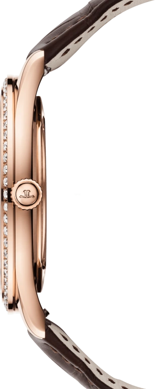 Jaeger-LeCoultre,Master 39mm,39mm,Pink Gold,Silver,Automatic,Date,38hours,1232501