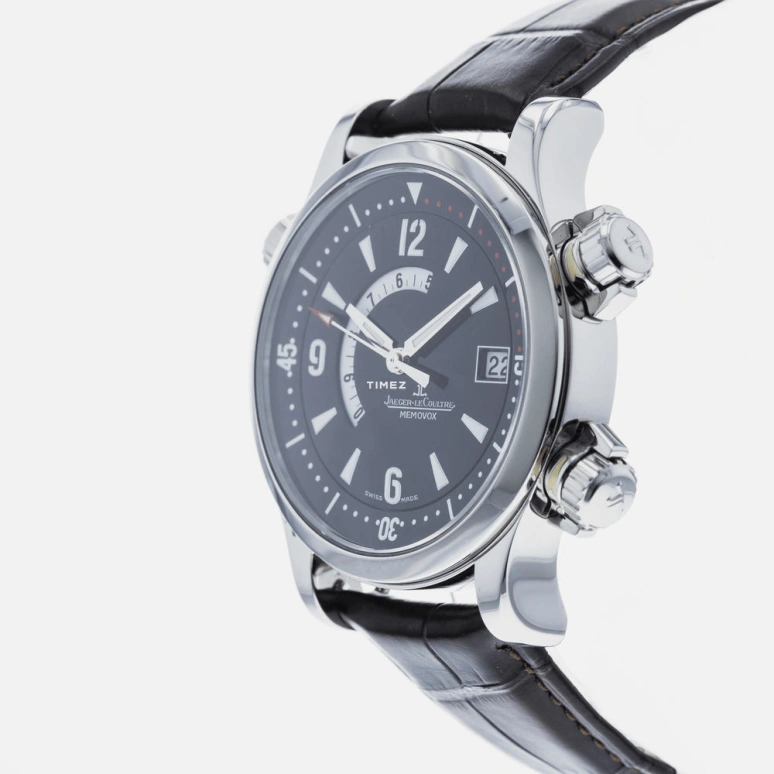 Jaeger-LeCoultre,Master 41.50mm,41.50mm,Stainless Steel,Black,Automatic,Day,Sapphire,Crystal Glass,Q1708470