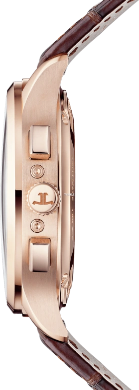 Jaeger-LeCoultre,Master 40mm,40mm,Rose Gold,White,Automatic,Chronograph,Moonphase,Month,Date,65hours,In-house Caliber,Q413253J