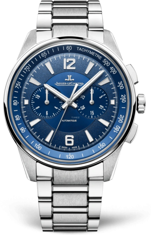 Jaeger-LeCoultre,Polaris 42mm,42mm,Stainless Steel,Blue,Automatic,Chronograph,Column Wheel,Q9028180