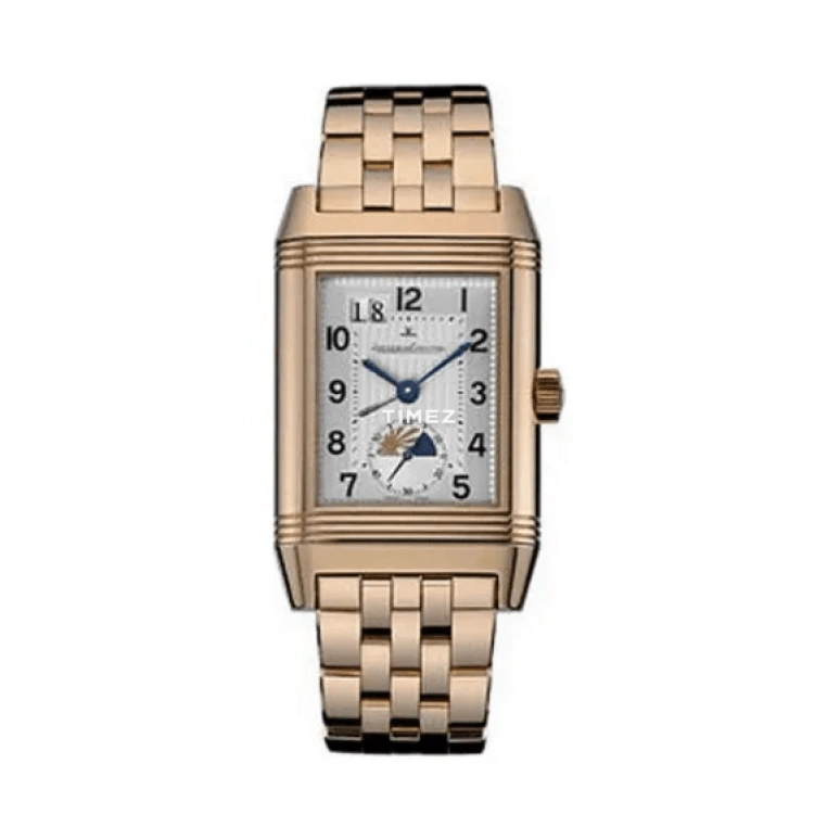Jaeger-LeCoultre,Reverso 29x46.50mm,29x46.50mm,Rose Gold,White,Automatic,Dule Time,Big Date,Q3032120