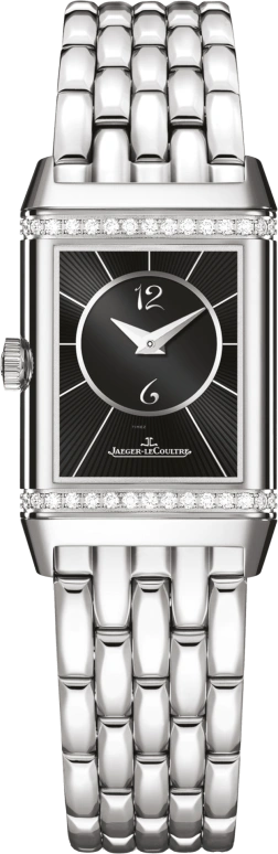 Jaeger-LeCoultre,Reverso 21mm,21mm,Stainless Steel,Silver,Handwound,38hours,In-house Caliber,Q2668130